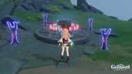 It doesn't matter which order you hit these torches in (Image via HoYoverse)